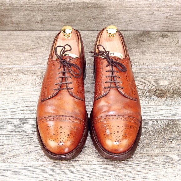 Allen Edmonds LEXINGTON Blucher 7.5 D Chestnut * add $15 new Cedar Trees main image 7